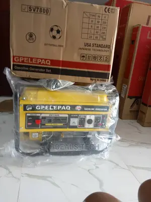 Less Noise 4.5kva Elepaq Manual Generator Sv7800