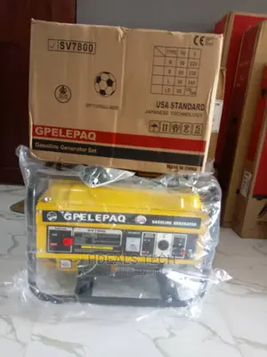 Elepaq 4.5kva Sv7800(Low Noise) Manual Start Generator .