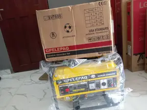 New Elepaq 4.5kva Manual Start Gasoline Generator.