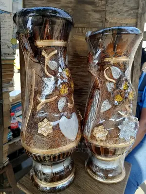 Decorative Mosaic Floor Flower Vase Ceramic