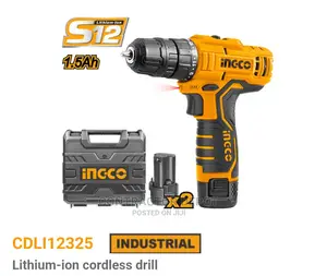 Ingco Lithium-Ion Cordless Drill 12v