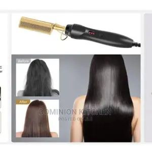 Electric Hot Hair Straightener/Comb