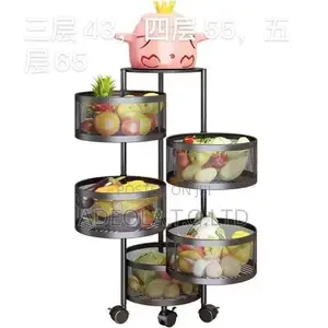 5 Layer Kitchen Trolley
