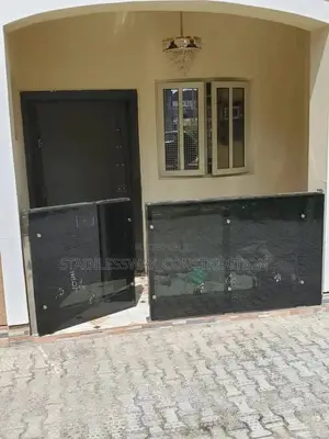 Dark Grey Balcony Glass at Wuye