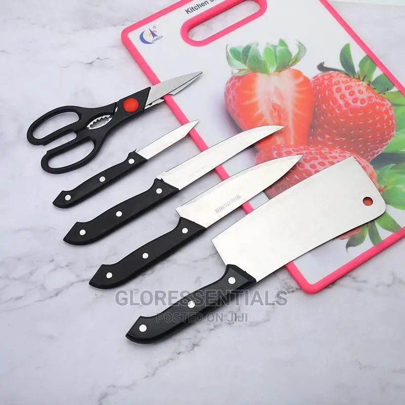 Choppping Board With Knife Set