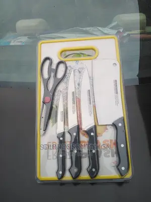 Choppping Board With Knife Set