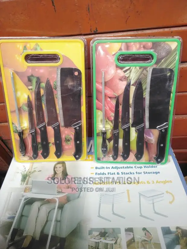 Choppping Board With Knife Set