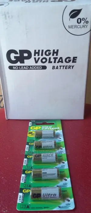 New 0% Mercury No Lead GP High Voltage Battery