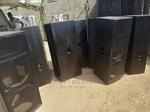 Empty Speaker Boxes