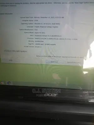Laptop Acer Aspire V5-551g 8GB Intel Core I5 HDD 500GB