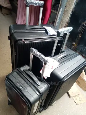Set of 3 Smartpolo Foreign Rubber Plastic Travel Luggage Box