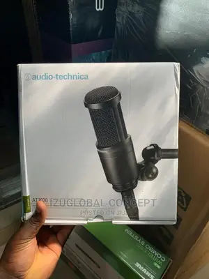 Audio-Technica At2020 Cardioid Condenser Studio Microphone