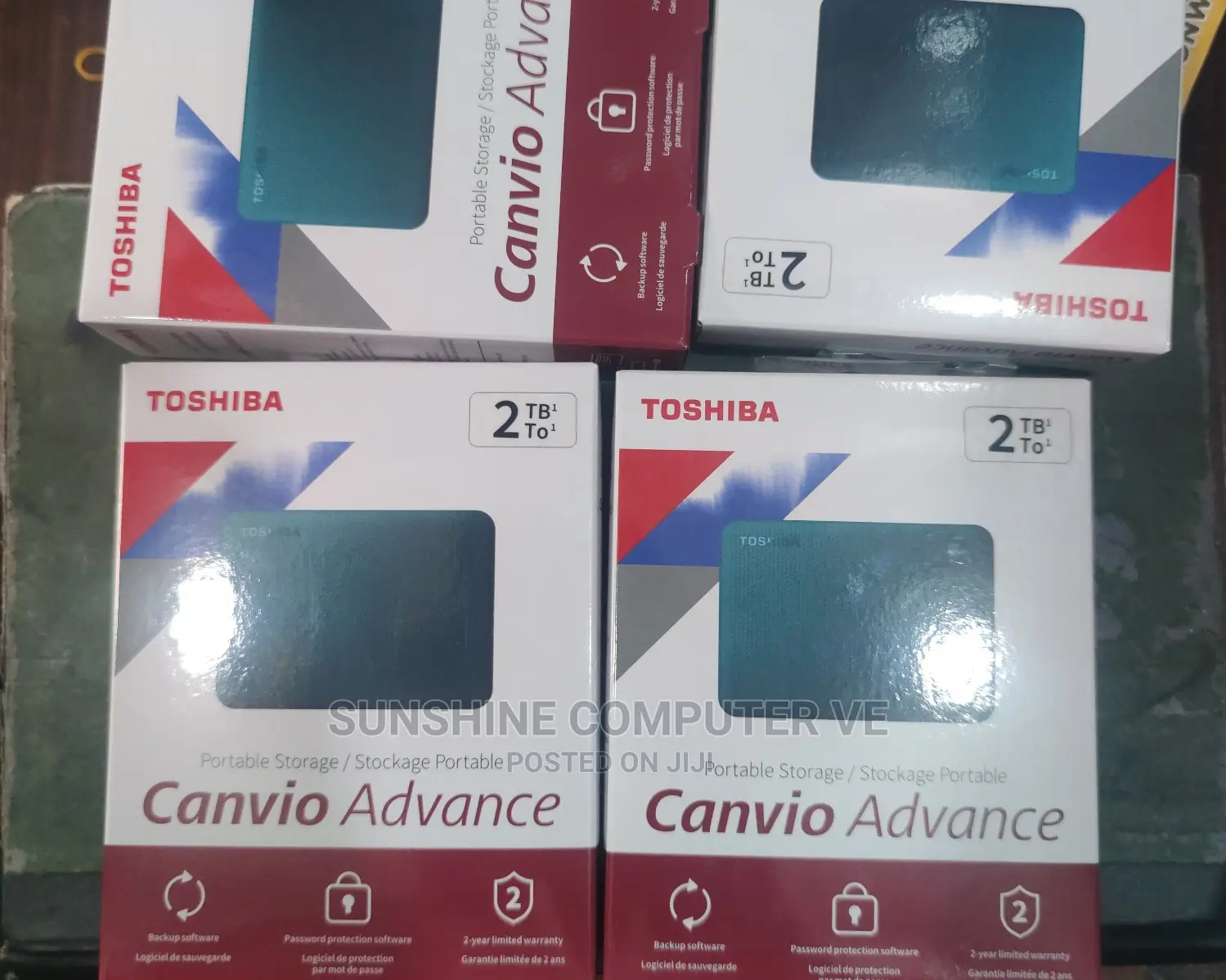 2 Tb Toshiba External Hard Drive