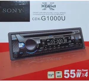 Xplod CDX-G1000u Car Radio Stereo DVD Player With Usb Fm Bt