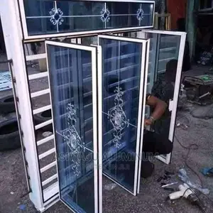 Aluminum Transome Frameless Windows
