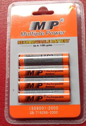 Multiple Power Rechargeable Battery Up To 1100 Cycles