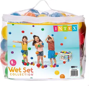 Intex Fun Balls, Multi-Colour, 100 Pieces