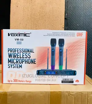 Voximic Vm50 Wireless Microphone System