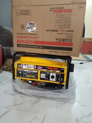 Less Noise Sv6800e2 4.5kva Elepaq Constant Generator+Key Start