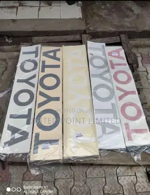 Toyota Back Sticker