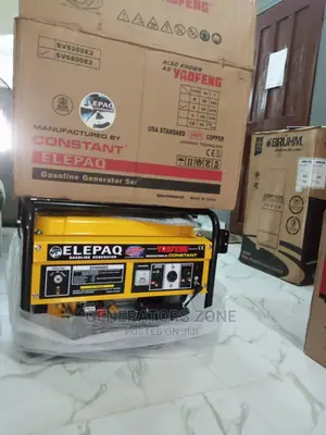4.5kva Elepaq Constant Generator Sv6800e2 100% Copper