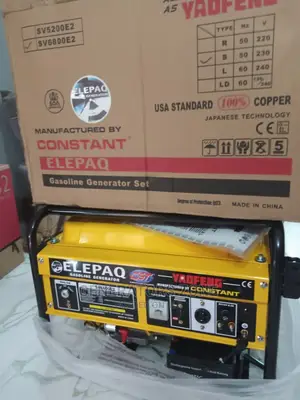 Sv6800e2 Brand New Elepaq Constant Generator 4.5kva