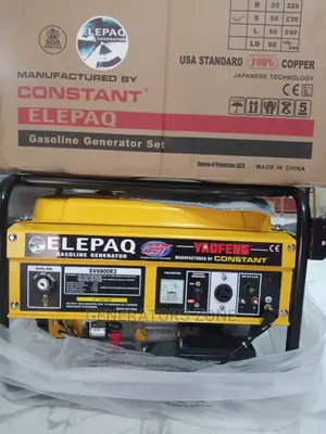Sv6800e2 Brand New 4.5kva Elepaq Constant Generator