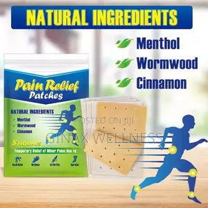 Pain Relief Patch for Backaches, Joint Pains, and Arthritis