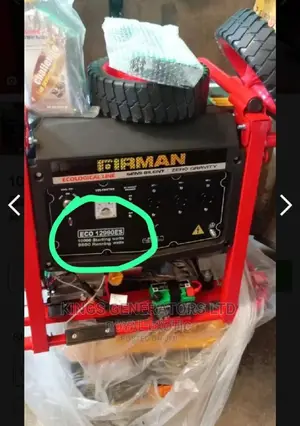 Sumec Firman 10kva Key Starting Gasoline Generator.