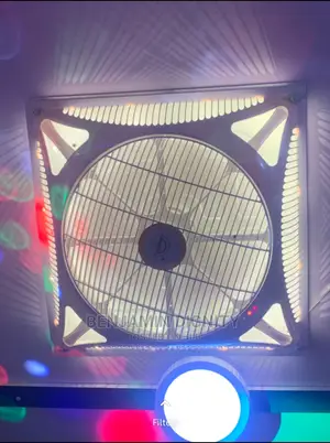 Flush Fan With Led