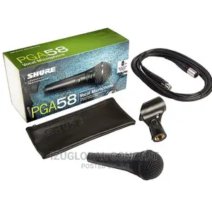 SHURE Pga58-XLR Cardioid Dynamic Vocal Microphone