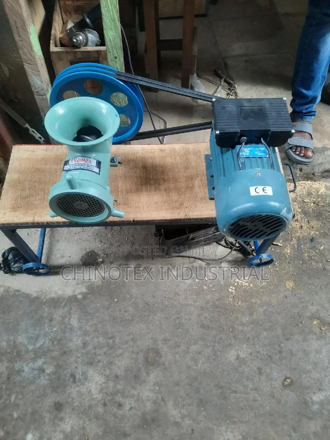 Pelletizer Electric Grinding Machine 5hp