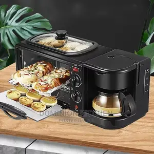 Sokany 3 in 1 Breakfast Maker Machine With Grill-600w