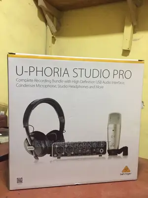 Behringer U-Phoria Studio Pro Complete Recording Bundle