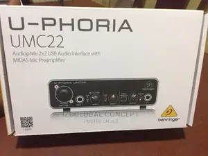 Behringer U-phoria Umc22 - Usb Audio Interface