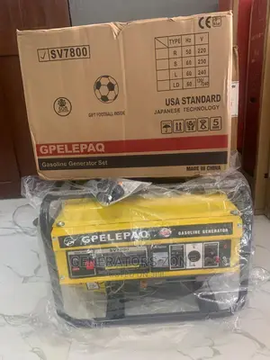 Elepaq Sv7800 Brand New Generator Manual Rated 4.5kva
