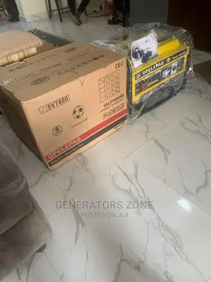 Elepaq 4.5kva Manual Start (Sv7800) Gasoline Generator.