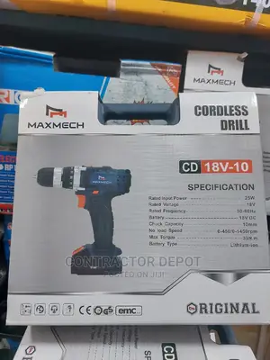 Maxmech Cordless Drill Screwdriver-18voltts