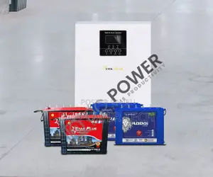 4kva/24v Pure Sine Wave Inverter With 4 Tubular Batteries