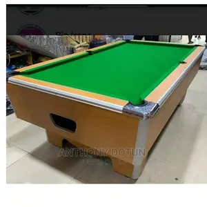 British 8fit Marble Coin Snooker Table