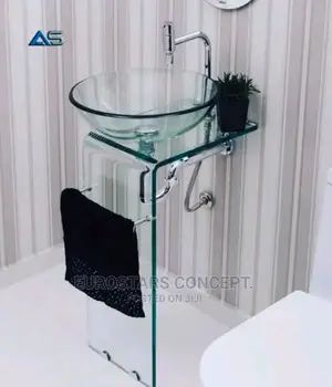 Glass Wash Hand Basin for Dining or Bathroom