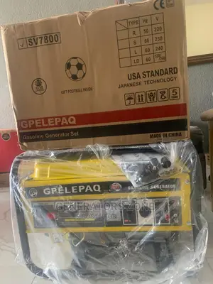 Elepaq Manual Generator Sv7800 4.5kva Brand New