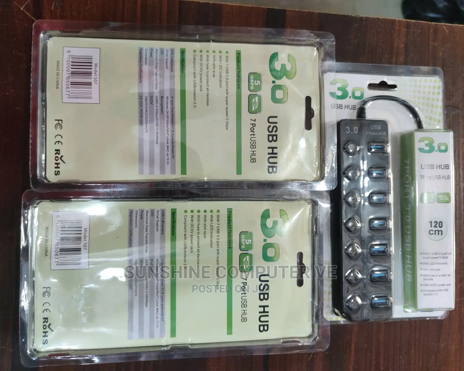 3.0 7 Port USB Hub