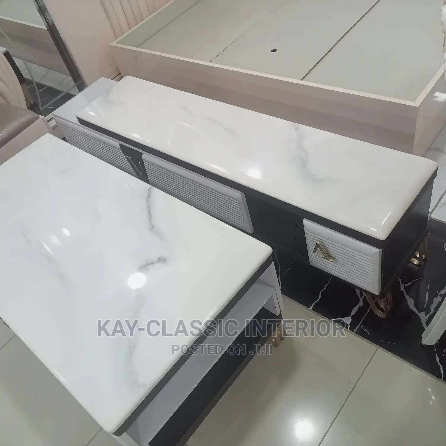 Mable Center Table and TV Stand