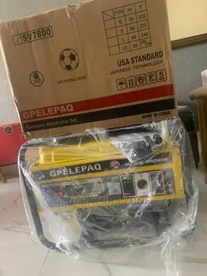 Manual Elepaq Generator - Sv7800 4.5kva Capacity