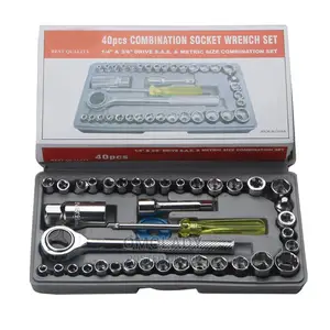 40pcs Automobile Combination Socket Wrench