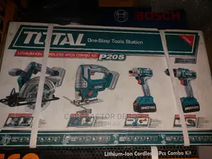 Total Cordless Battery Machine 4pcs Combo Kits 20v 4ah