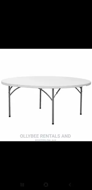 Rentals; Plastic Chairs and Tables