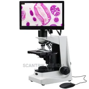 Microscope With LCD Screen
