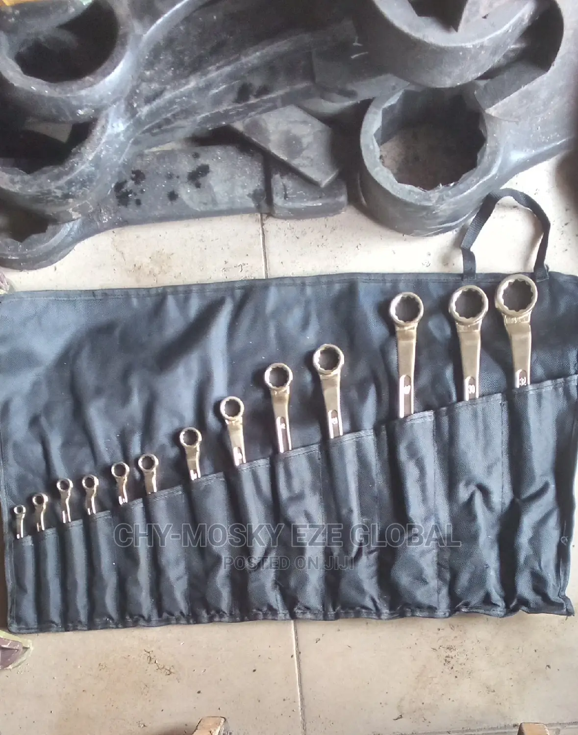 Brass/Non Spark Ring Spanner Set